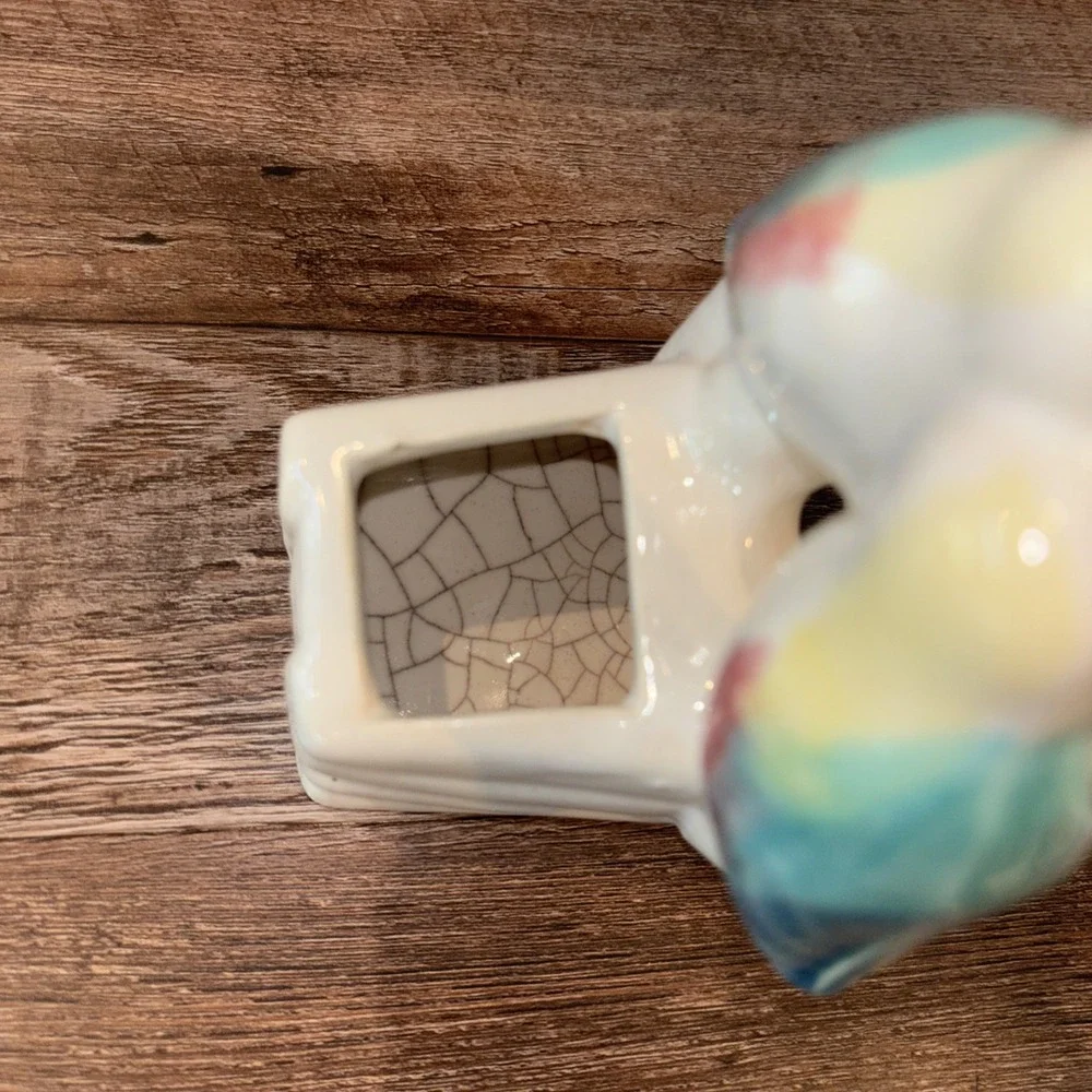 Vintage Mid Century Love Birds Planter / Vase